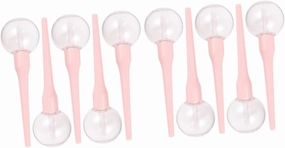 SAFIGLE 3sets 5ml Lollipop Shape Empty Lip Gloss Bottles Plastic Diy Dispensing Tubes 5pcs*3