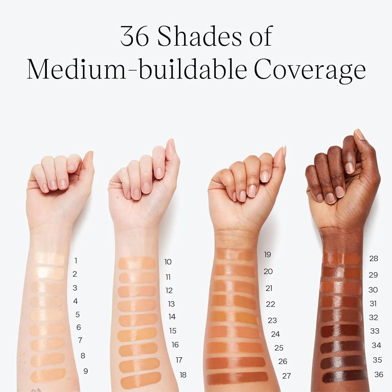 Saie Glowy Super Skin Tint Liquid Foundation - Hydrating Serum Foundation with Lightweight, Medium Coverage - Formulated with Hyaluronic Acid to Hydrate, Brighten and Plump - Shade 2 (1.01 oz)