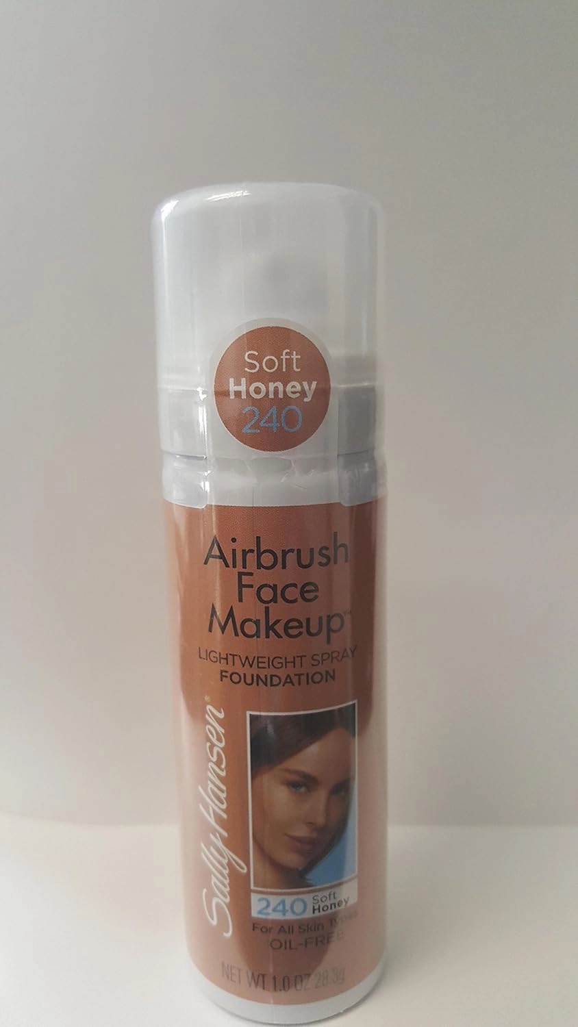 Sally Hansen Airbrush Face Makeup Lightweight Foundation #240 Soft Honey