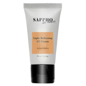 SAPPHO New Paradigm - Organic Light Reflecting CC Cream | Clean, Vegan, Cruelty-Free Makeup (Medium)