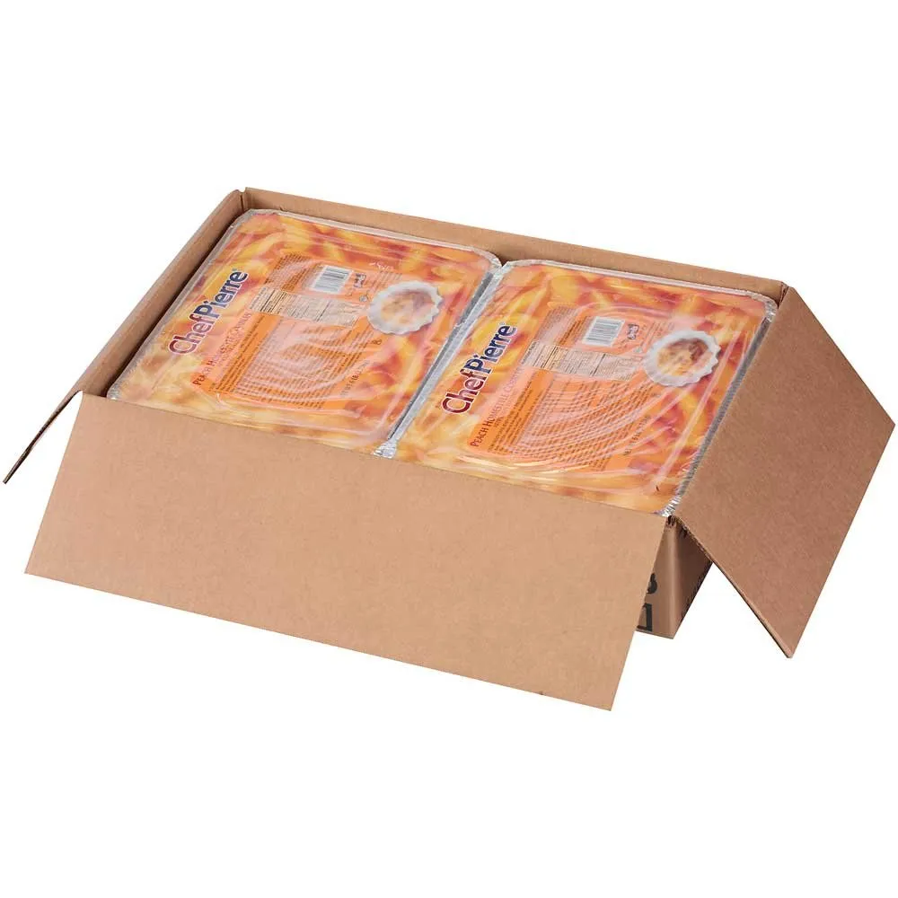 Sara Lee Chef Pierre Homestyle Peach Cobbler, 6 Pound -- 4 per case.
