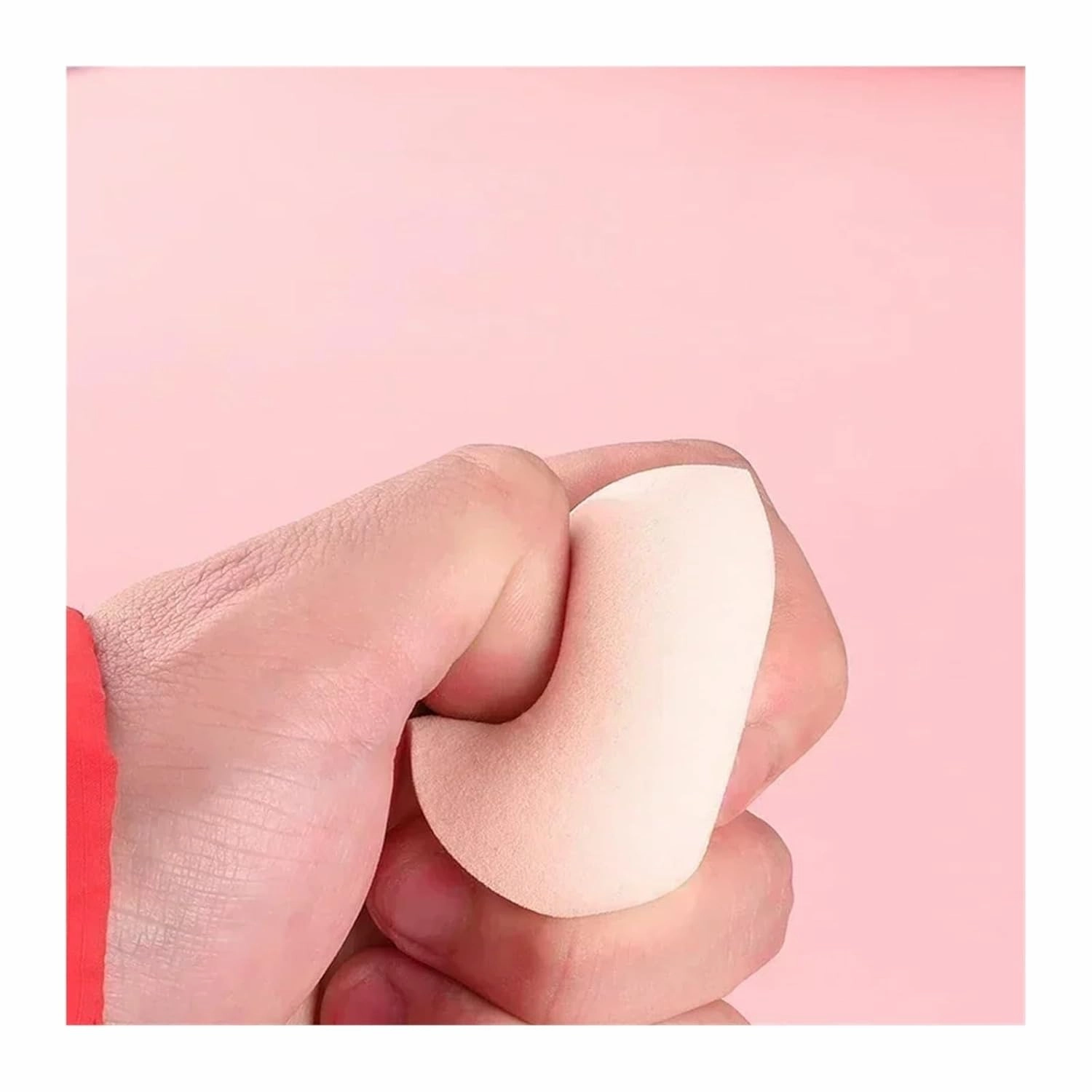 SBTRKT 4/6Pcs Make Up Blender Cosmetic Puff Foundation Powder Sponge Beauty Tools Bevel Cut Makeup Sponge Makeup Accessories (Color : Mini-6Pcs Green)