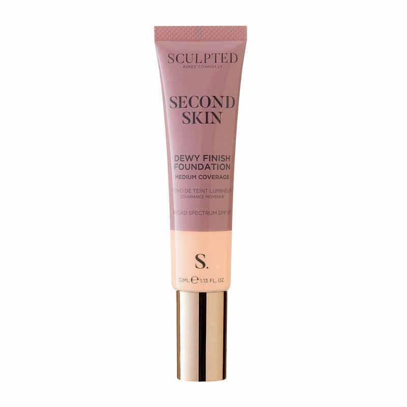 Sculpted By Aimee Connolly Second Skin Foundation - Dewy Finish Discontinued