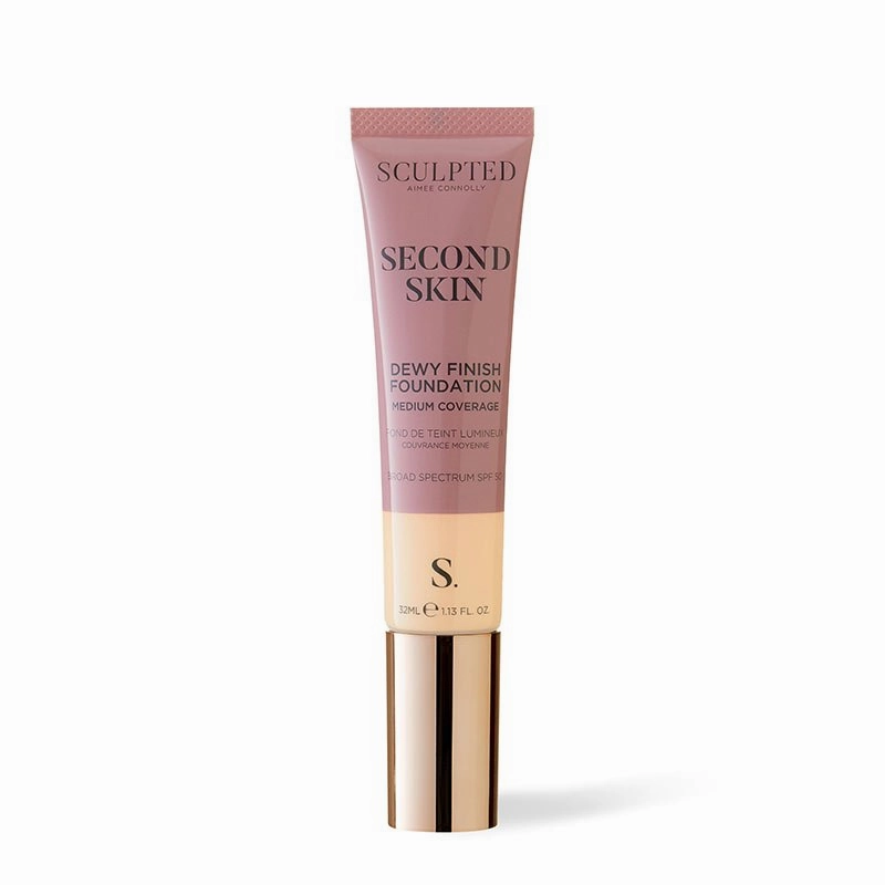 Sculpted By Aimee Connolly Second Skin Foundation - Dewy Finish Discontinued