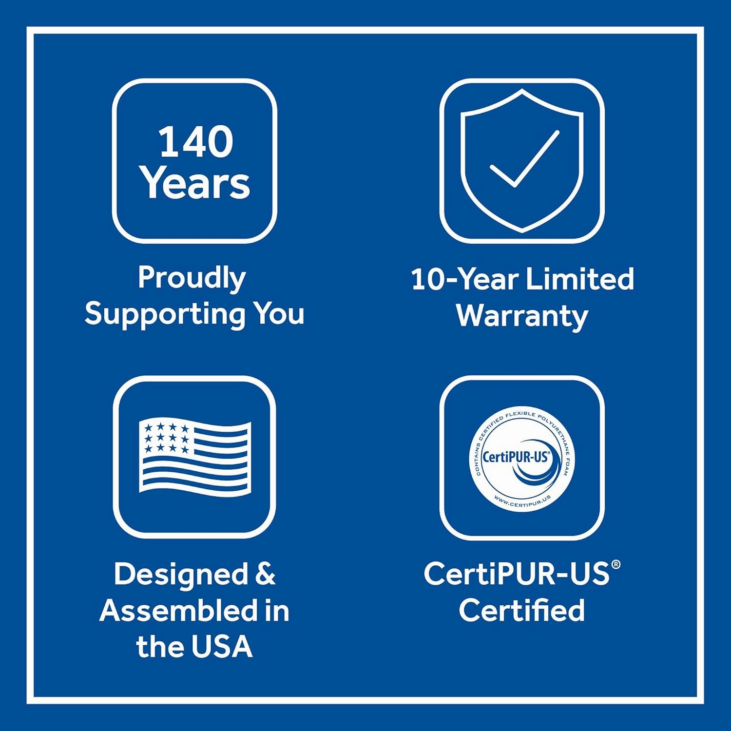 Sealy Posturepedic Plus, Euro Pillow Top 14 Medium Mattress with Surface-Guard and 5-Inch Foundation, Split Queen, Grey