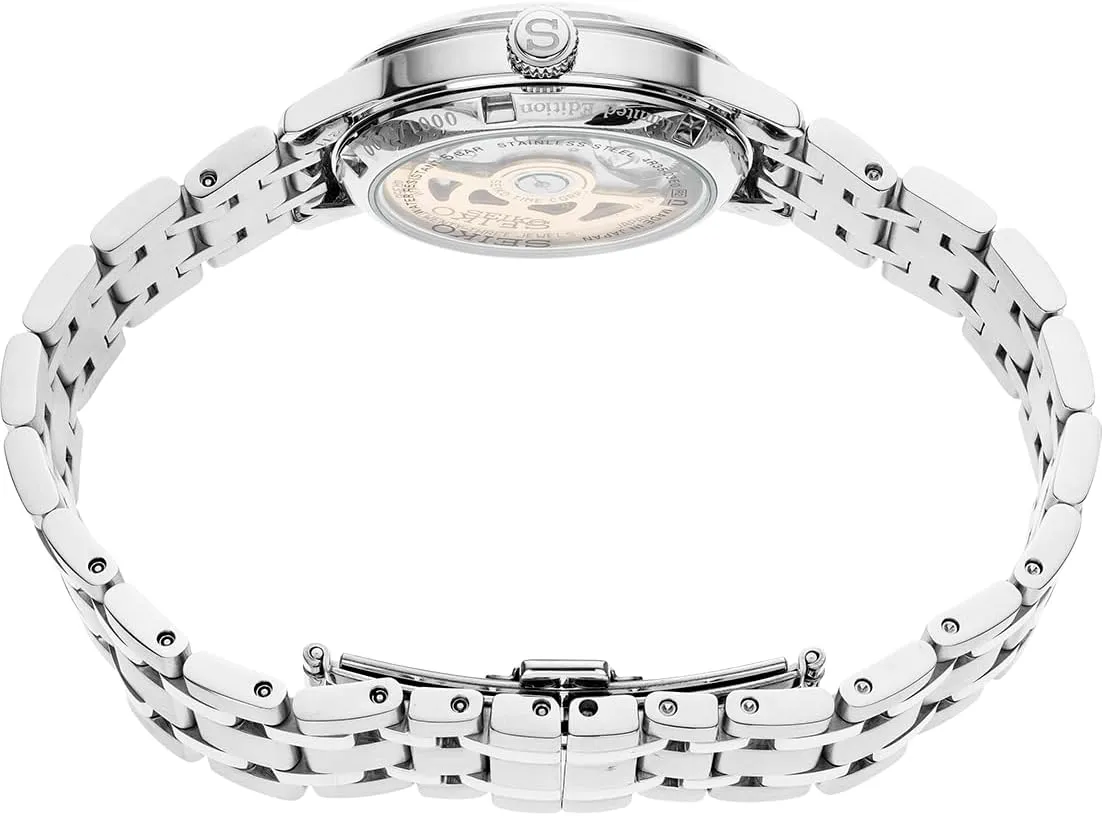 Seiko Automatic Watch for Men - Presage Collection - with Date Calendar - 50M Water Resistant