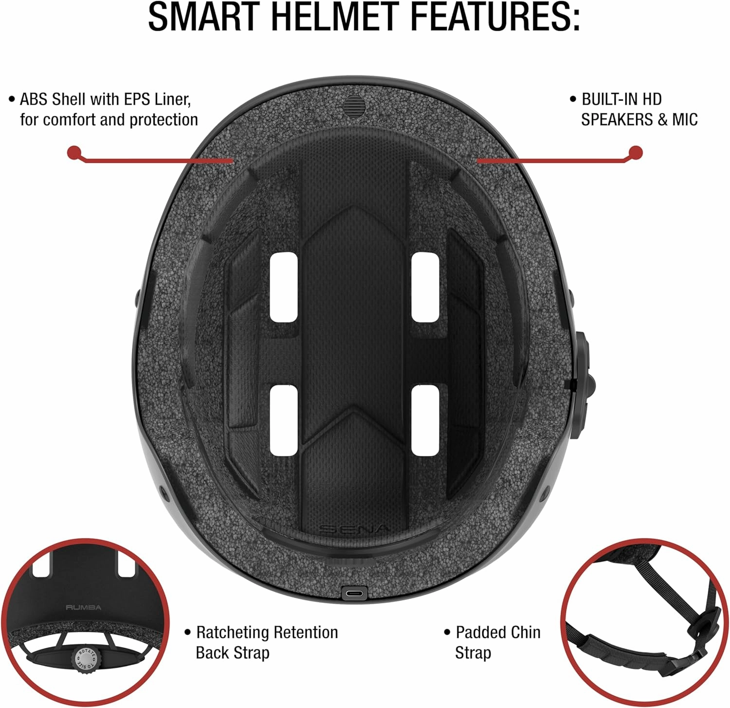Sena Rumba Multi-Sport Bluetooth Helmet