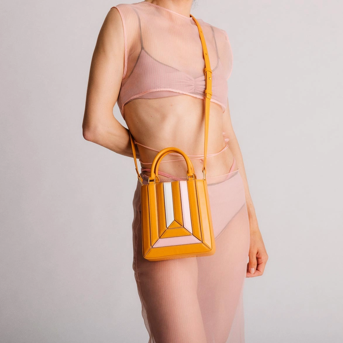 Sera Tall Tote Mini - Sprinkles Apricot