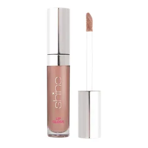 Shine Cosmetics Lip Gloss - Not Sticky, Liquid Lip Color with Long-lasting Shine & Hydration, Gluten Free, Paraben Free, Cruelty Free (Grounded, .23 FL)