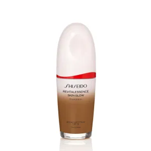 Shiseido RevitalEssence Skin Glow Foundation SPF 30, 510 Suede - Buildable, Medium Coverage - 24-HR Hydration & 12-HR Wear - Transfer, Crease & Fade Resistant - Non-Comedogenic - All Skin Types