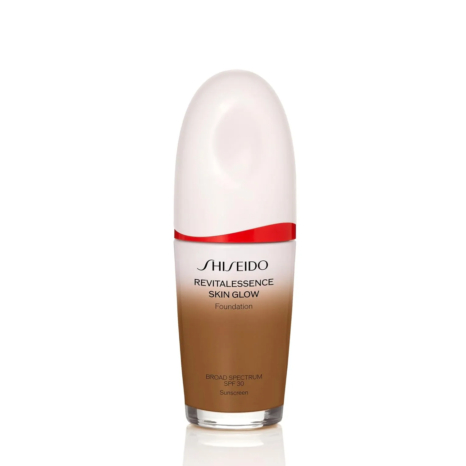Shiseido RevitalEssence Skin Glow Foundation SPF 30, 510 Suede - Buildable, Medium Coverage - 24-HR Hydration & 12-HR Wear - Transfer, Crease & Fade Resistant - Non-Comedogenic - All Skin Types