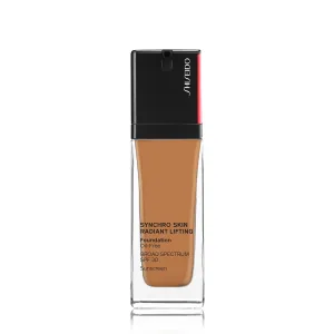 Shiseido Synchro Skin Radiant Lifting Foundation SPF 30 - Medium-to-Full, Buildable Coverage - 24-HR Hydration - Transfer, Crease & Smudge Resistant - Non-Comedogenic