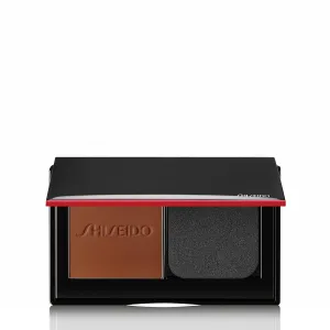 Shiseido Synchro Skin Self-Refreshing Custom Finish Powder Foundation - 24-Hour Sheer-to-Medium Buildable Coverage with Shine Control - Smudge Proof & Non-Comedogenic