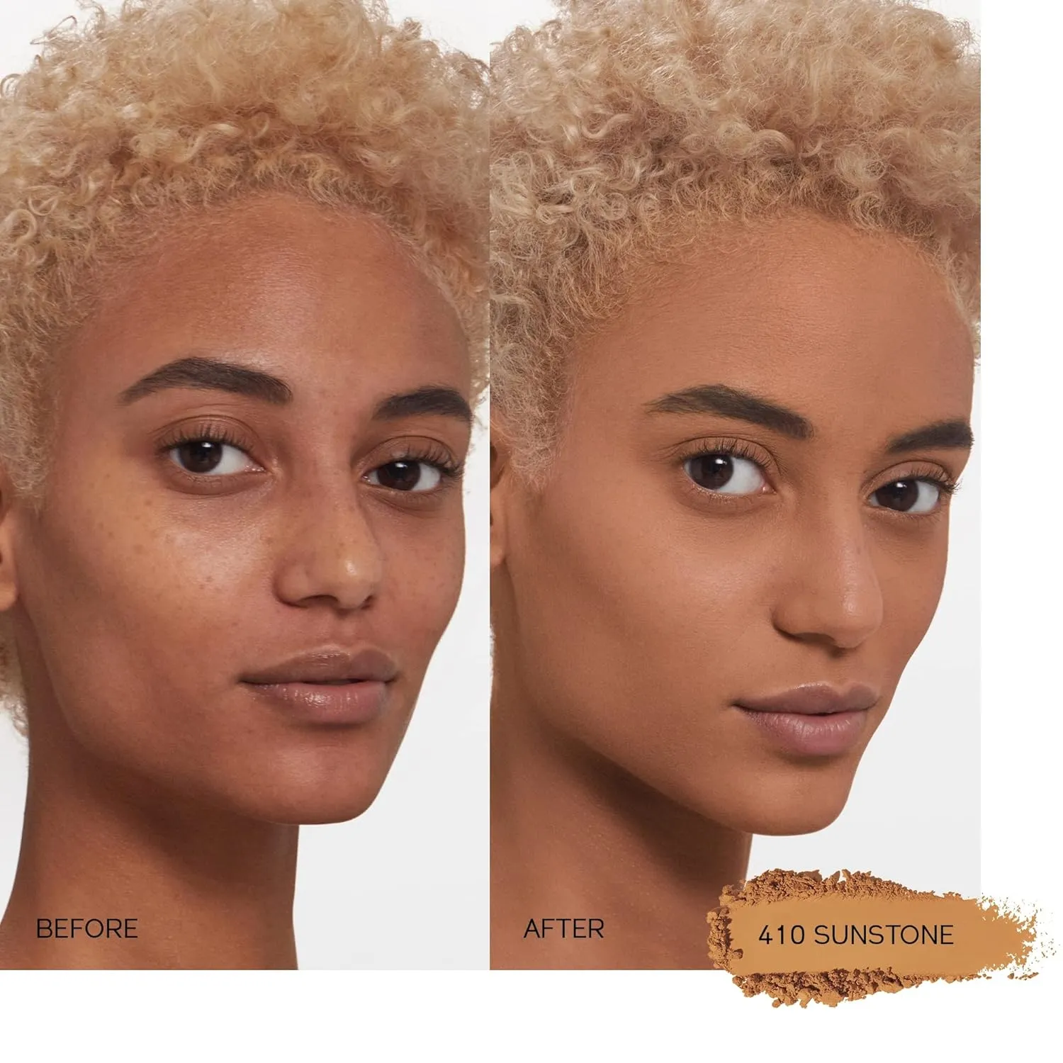 Shiseido Synchro Skin Self-Refreshing Custom Finish Powder Foundation - 24-Hour Sheer-to-Medium Buildable Coverage with Shine Control - Smudge Proof & Non-Comedogenic