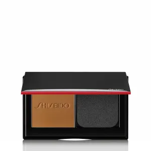Shiseido Synchro Skin Self-Refreshing Custom Finish Powder Foundation - 24-Hour Sheer-to-Medium Buildable Coverage with Shine Control - Smudge Proof & Non-Comedogenic