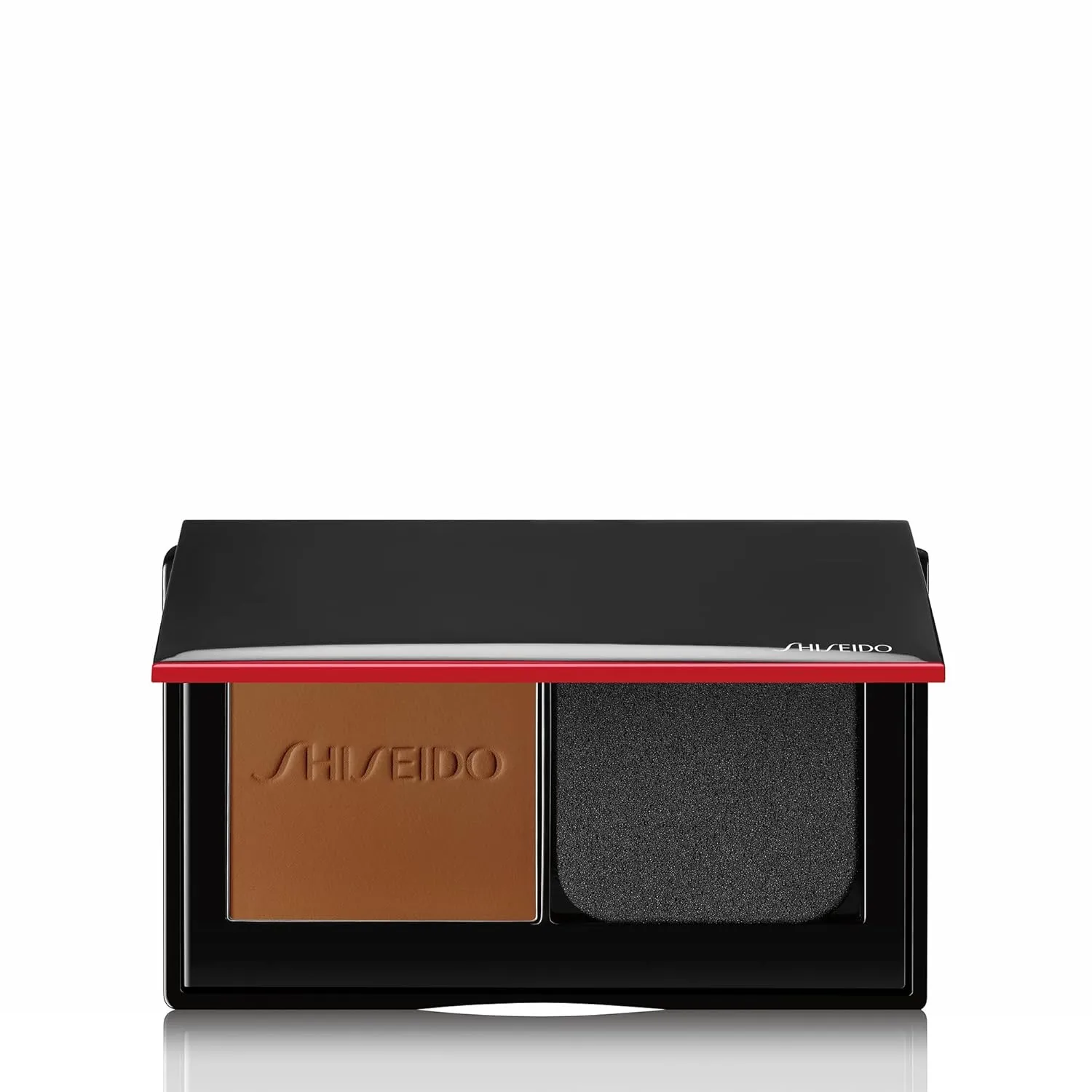 Shiseido Synchro Skin Self-Refreshing Custom Finish Powder Foundation - 24-Hour Sheer-to-Medium Buildable Coverage with Shine Control - Smudge Proof & Non-Comedogenic