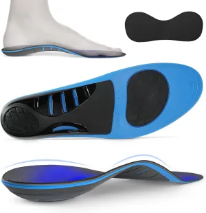Shoe Inserts for Sports, Running, and Fitness - Men & Women (Extra Large)