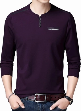 SHUIANGRAN Men's Casual Hoodie Shirts Slim Fit Long Short Sleeve Lightweight T-Shirt Tops