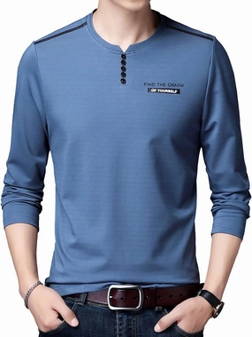 SHUIANGRAN Men's Casual Hoodie Shirts Slim Fit Long Short Sleeve Lightweight T-Shirt Tops