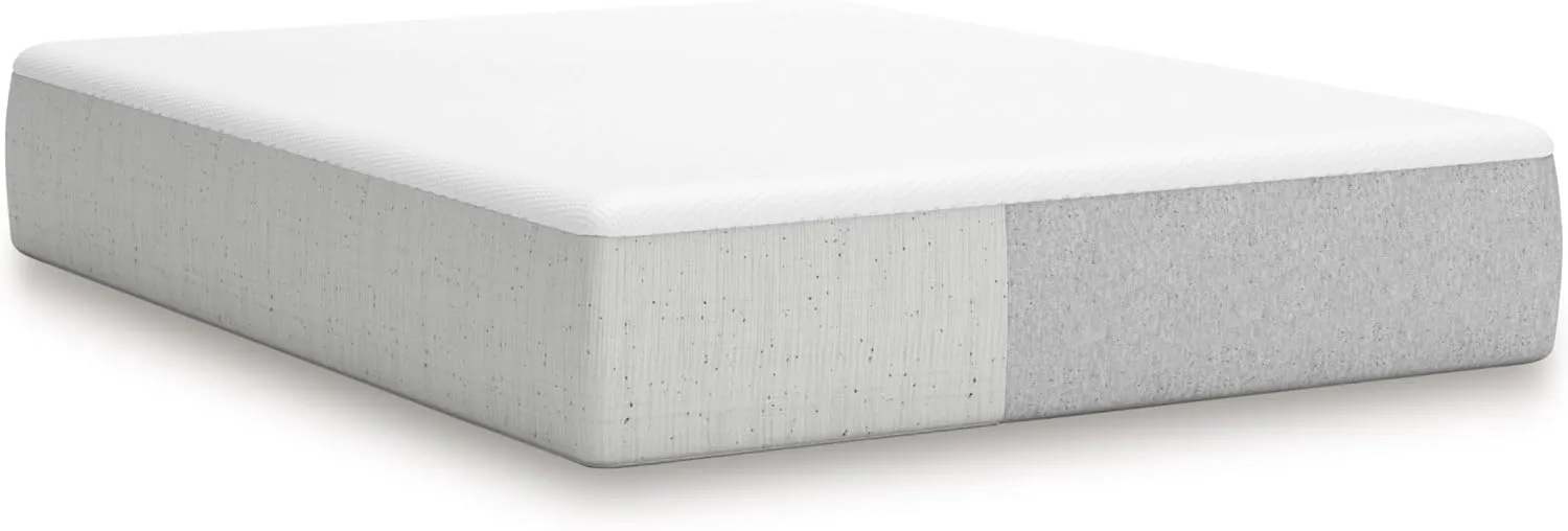 Signature Design by Ashley Queen Size Cool Max 12 Inch Medium Plush Cooling Gel Infused Memory Foam Mattress for Pressure Relief