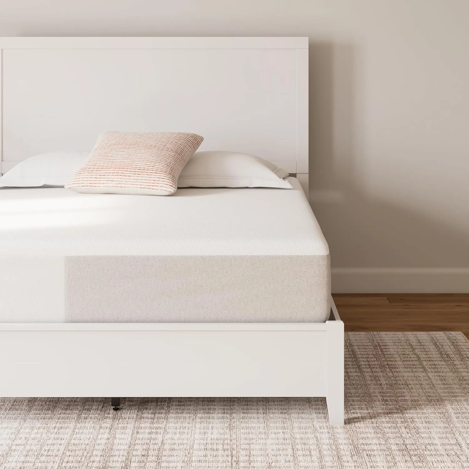 Signature Design by Ashley Queen Size Cool Max 12 Inch Medium Plush Cooling Gel Infused Memory Foam Mattress for Pressure Relief