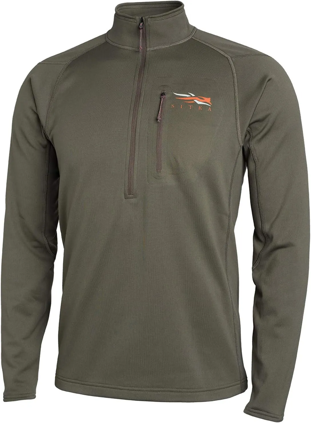SITKA Gear Men's Core Midweight Zip-t Long Sleeve Hunting Shirt