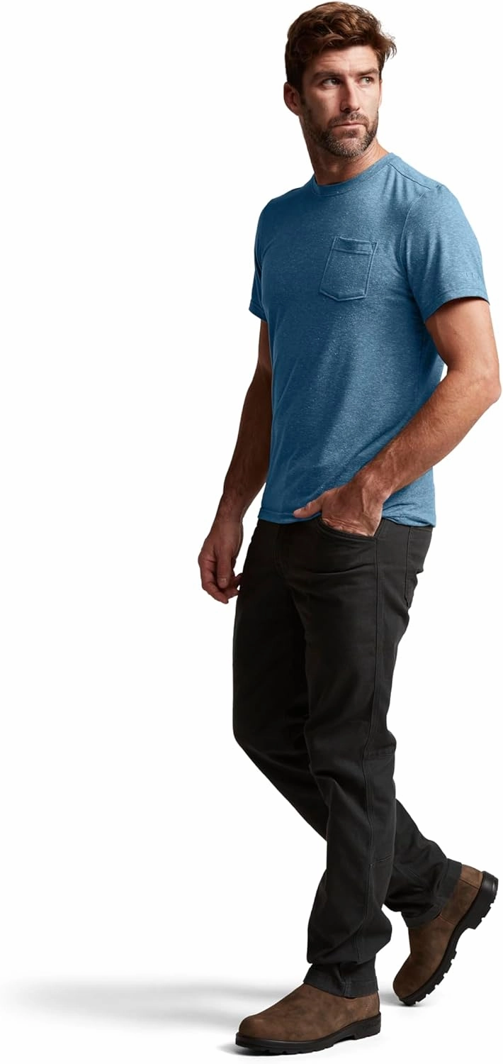 SITKA Gear Men's Essential Crew Neck Everyday Short Sleeve T-Shirt