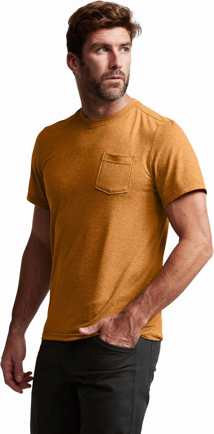 SITKA Gear Men's Essential Crew Neck Everyday Short Sleeve T-Shirt