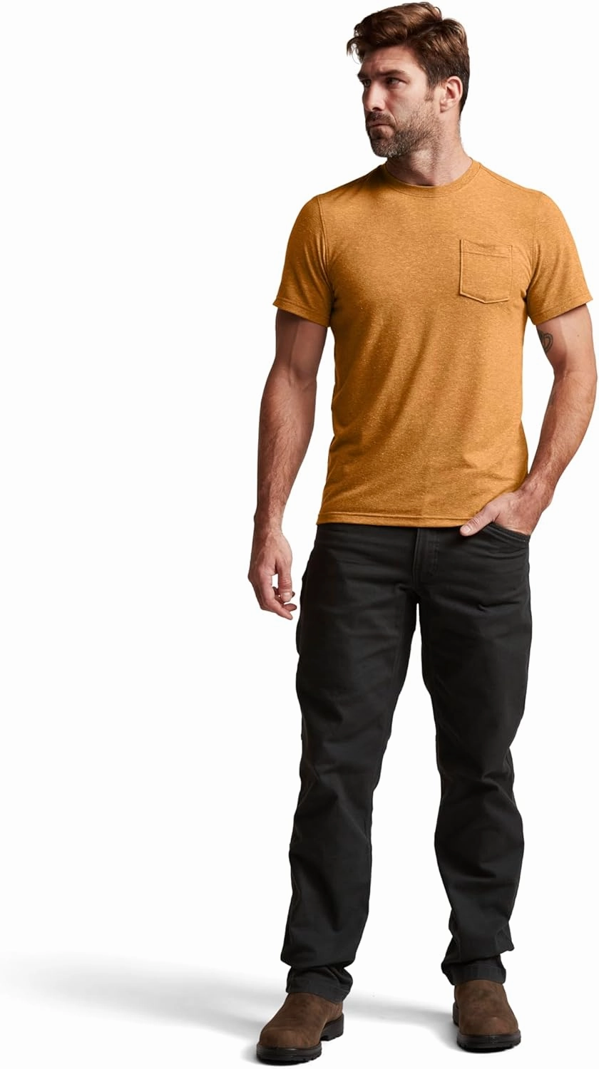 SITKA Gear Men's Essential Crew Neck Everyday Short Sleeve T-Shirt