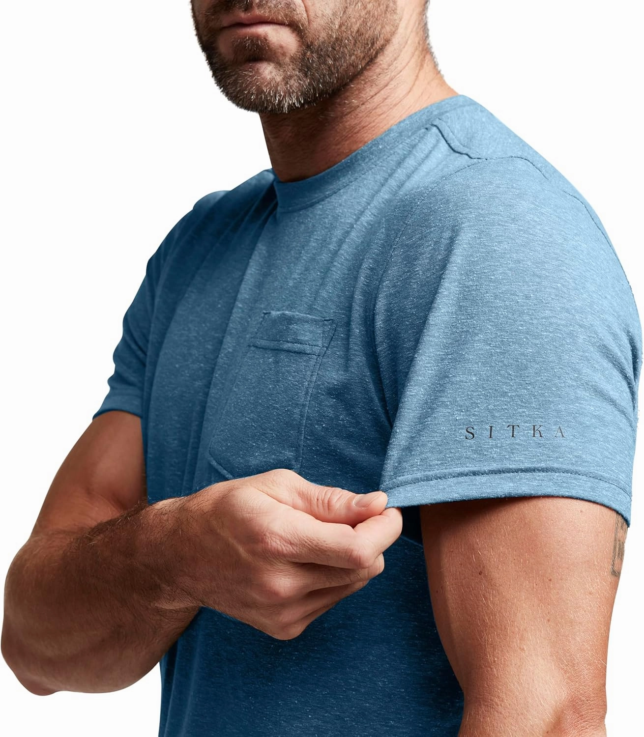 SITKA Gear Men's Essential Crew Neck Everyday Short Sleeve T-Shirt