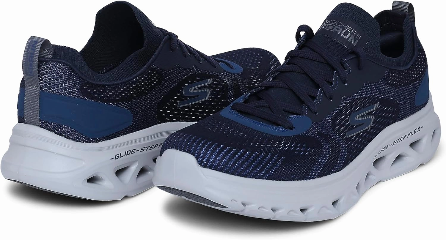 Skechers Men's GOrun Glide-Step Flex-Athletic Workout Running Walking Shoes with Air Cooled Foam Sneaker
