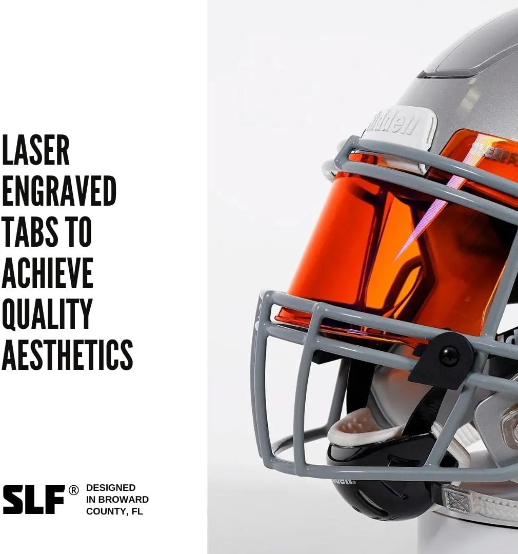 SLEEFS Clear Football Helmet Eye-Shield Visor