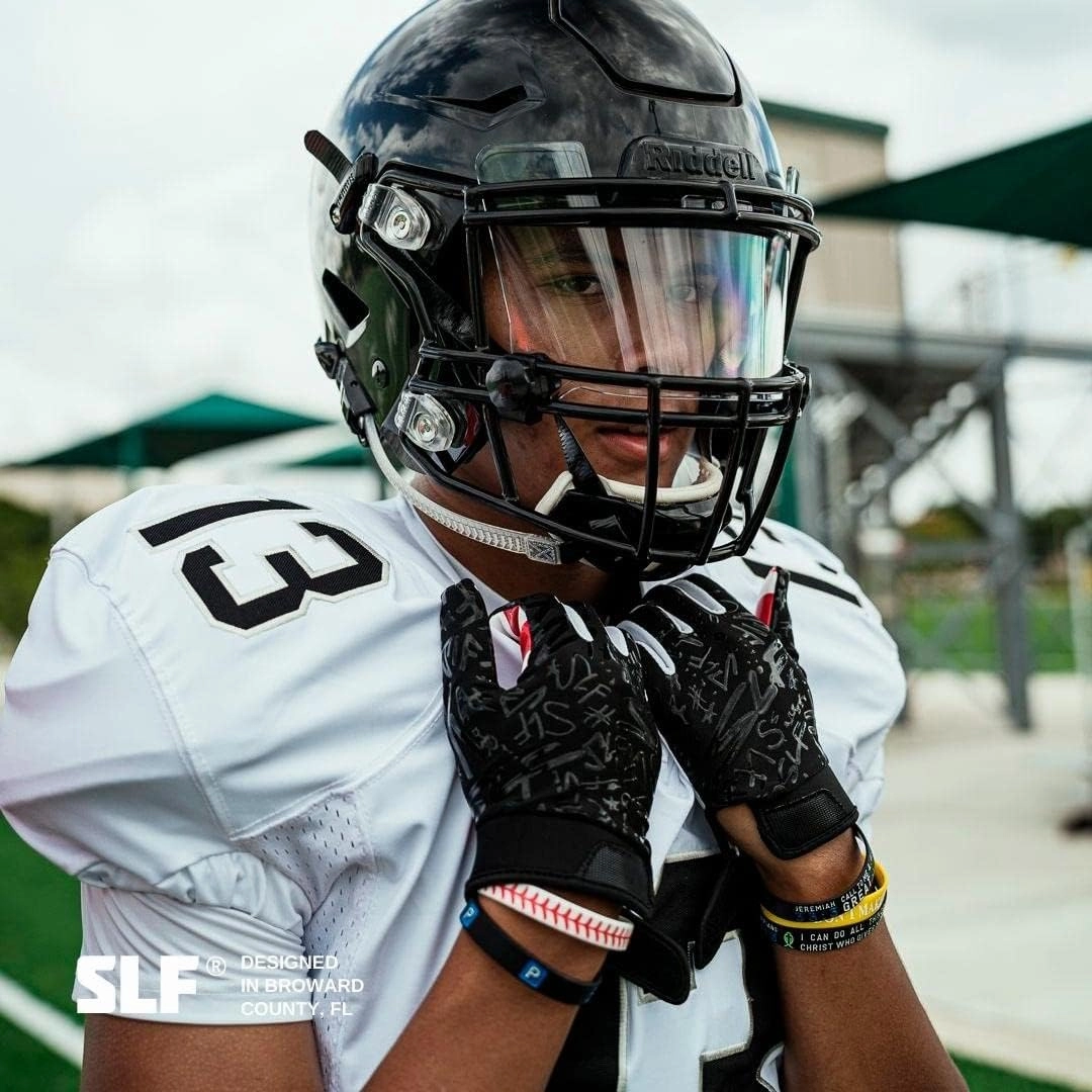 SLEEFS Clear Football Helmet Eye-Shield Visor
