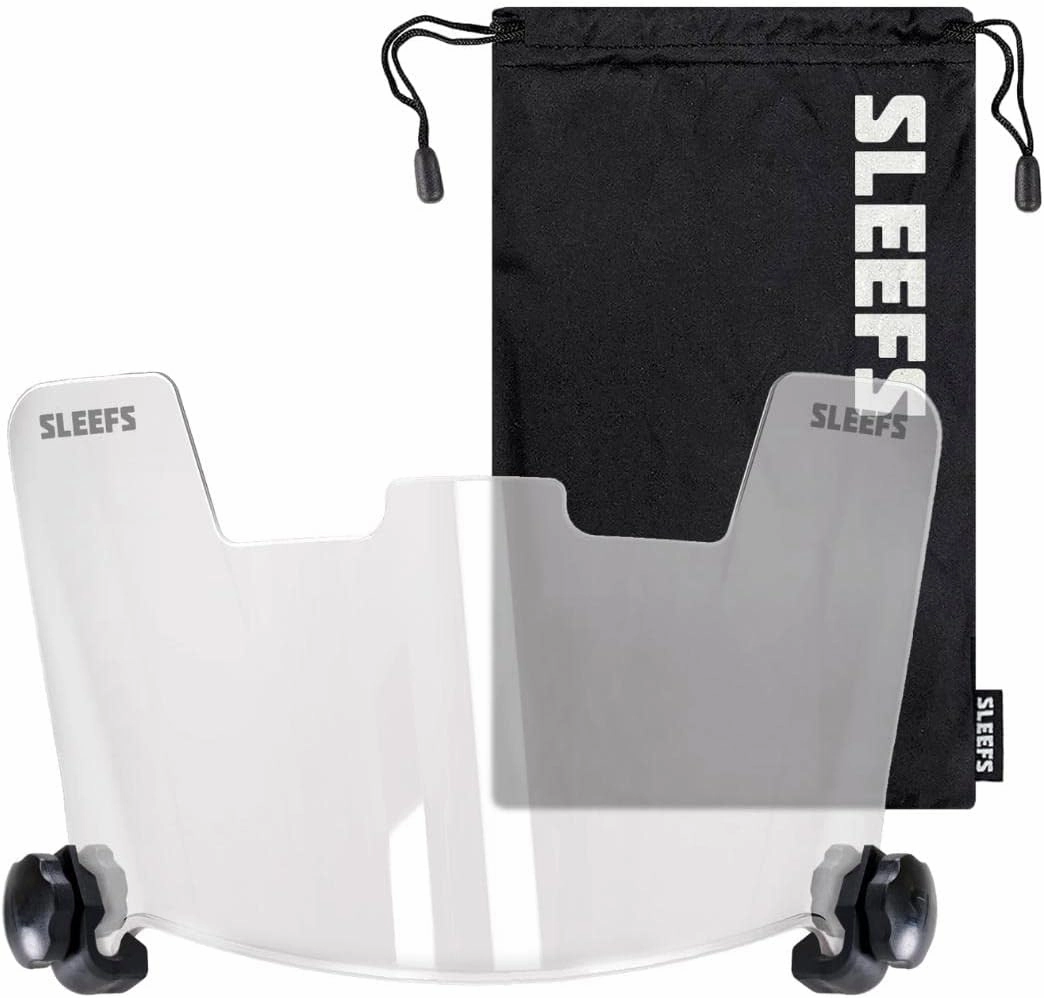 SLEEFS Clear Football Helmet Eye-Shield Visor