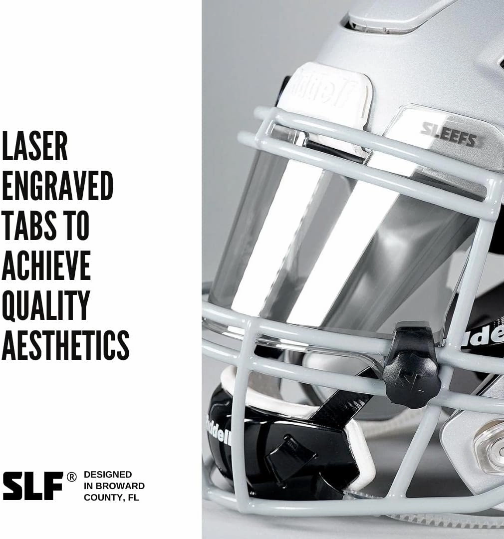 SLEEFS Clear Football Helmet Eye-Shield Visor