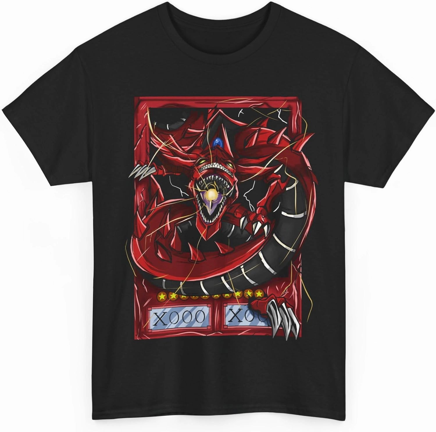 Slifer T-Shirt Graphic Tee Men Anime Vintage Unisex The Sky Dragon Gift Soft Shirt Special Premium Exclusive M-020