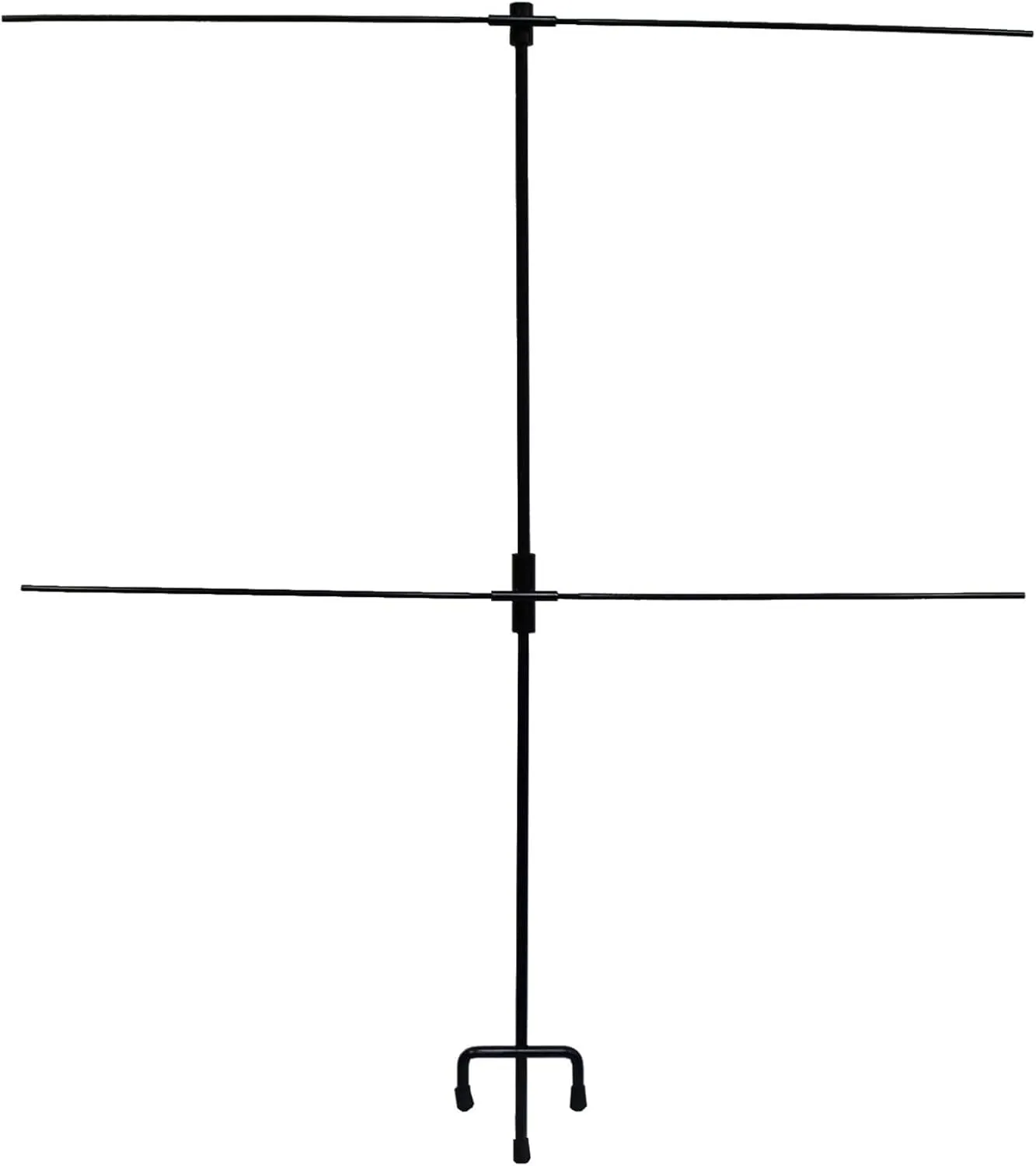 SME Double Paper Target Stand | Durable Hunting Sports Shooting Competition Stable Adjustable Steel 5/16" Target Stand with 8 Metal Tips Included