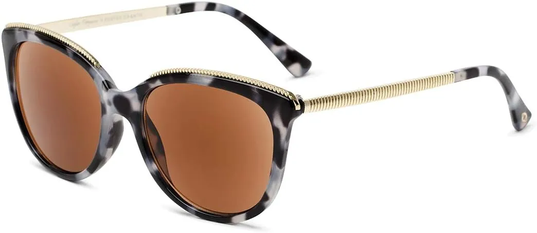 Sofia Vergara x Foster Grant Women's Margarita Full Lens SunReaders Cat-Eye Reading Glasses