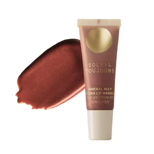 Soleil Toujours Mineral Ally Hydra Lip Masque Fontelina | Tinted Lip Balm | Everyday Protection | Antioxidant-Rich | Hydrating | SPF 15 (10 ml / 0.34 fl oz)