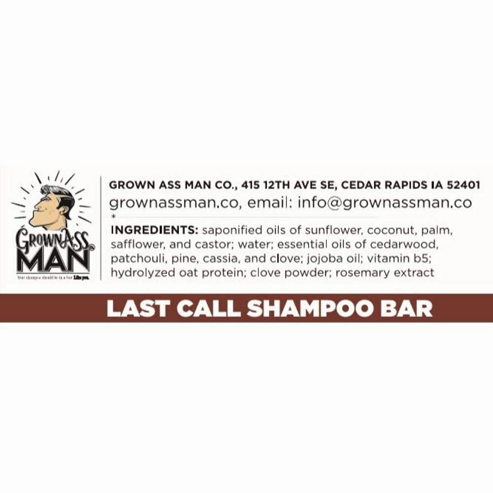 Solid Shampoo Bar Rich Lather 3 in 1: Hair, Beard & Body Wash - Plastic Free & Eco-Friendly, Natural & Organic Clean for All Hair Types, 4oz Bar (Variety, 3-Pack)