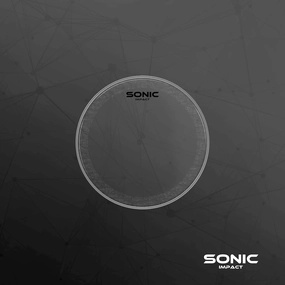 Sonic Impact 24'' Clear Bass Drum Head