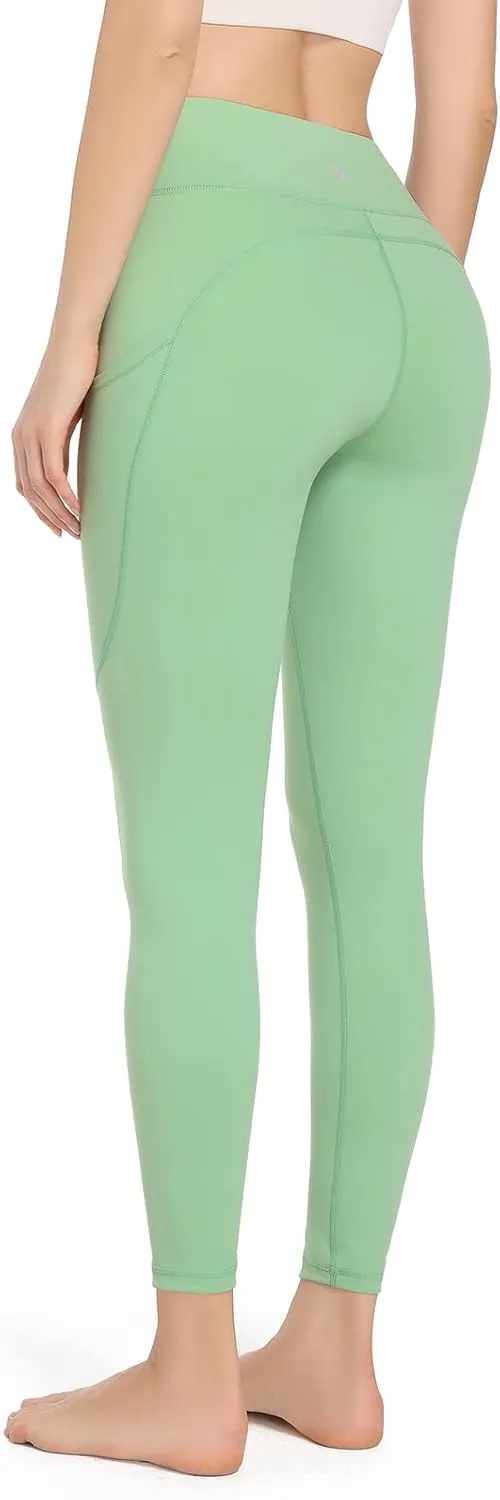 SP3LOPS Yoga Pants with Pockets for Women High Waisted Tummy Control Women's Buttery Soft Yoga Workout Leggings Running Pants