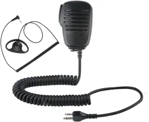 Speaker Mic for Midland with 3.5mm Earpiece for GXT1000VP4 LXT600VP3 GXT1050VP4 GXT1000XB Walkie Talkies