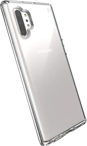 Speck Presidio Stay Clear Samsung Galaxy Note 10  (PC), IMPACTIUM, Slim Fit, Case, Clear/Clear