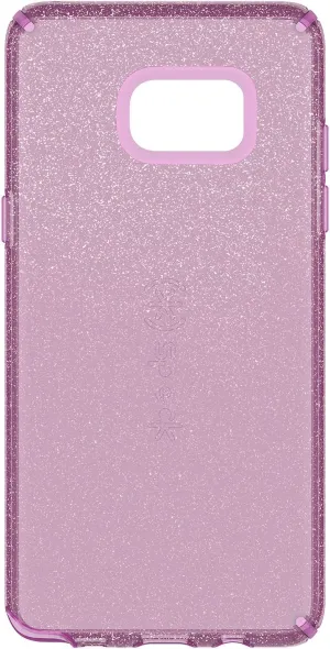 Speck Products CandyShell Clear Cell Phone Case for Samsung Galaxy Note7 - Gold Glitter/Beaming Orchard Purple Clear