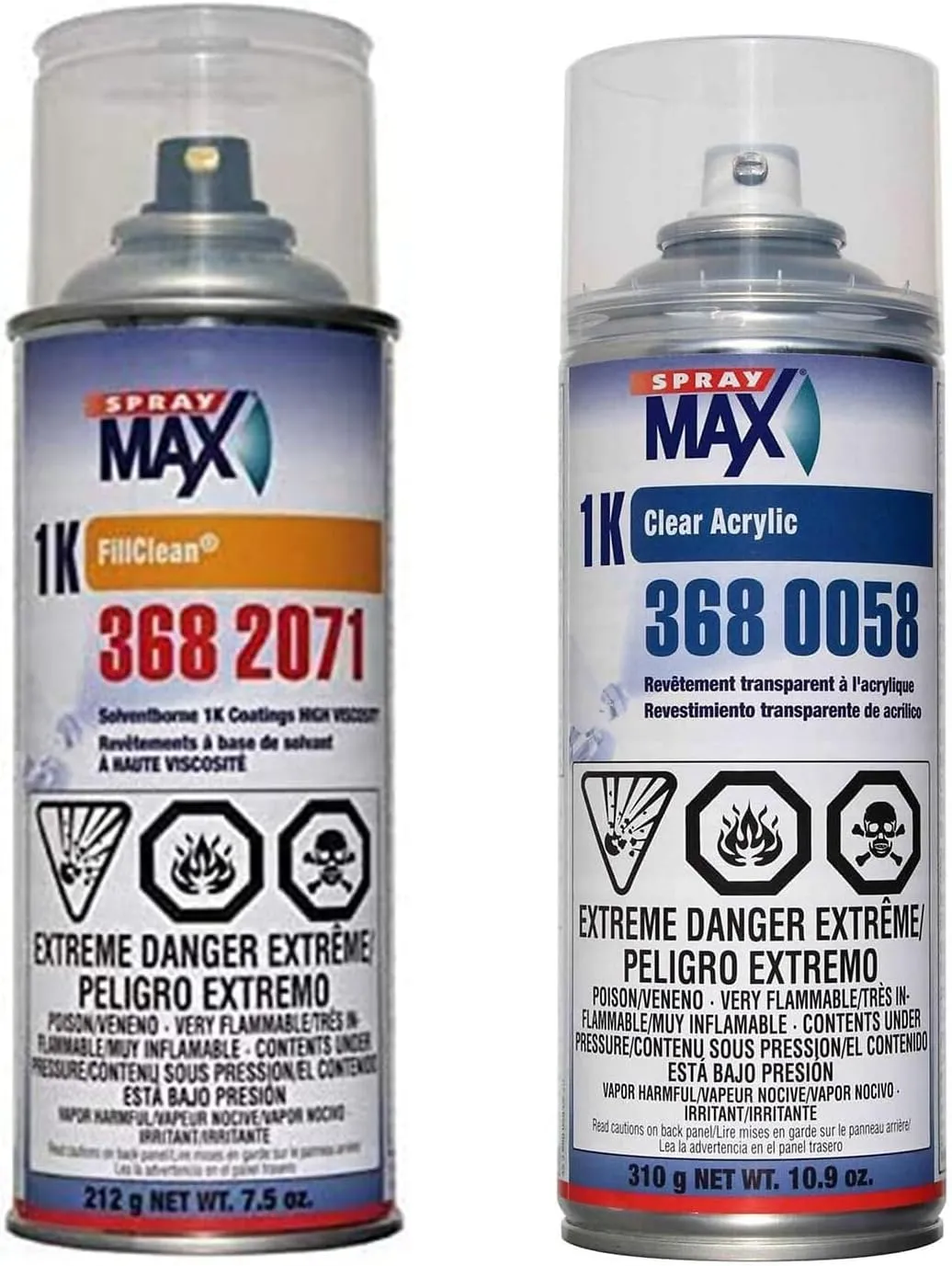SprayMax 1K Paint Kit For Andretti Autosport Autonation Pink Process Magenta C Includes One Can of Basecoat Paint and One Clearcoat Can