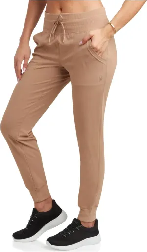 Spyder Women's Jogger Sweatpants - High Waisted Fleece Lined Athletic Joggers with Pockets for Casual Workout (Sizes: S-XL)