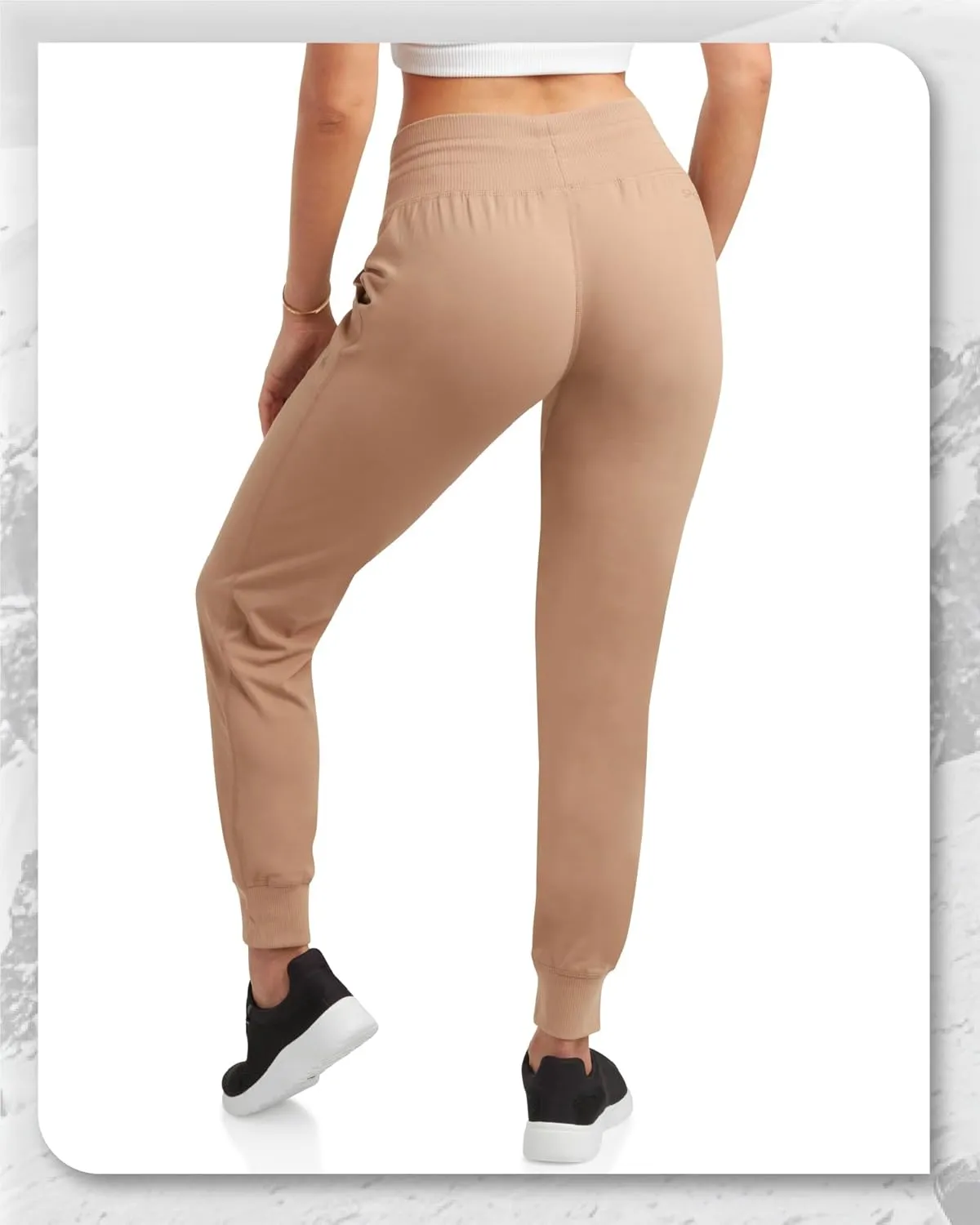 Spyder Women's Jogger Sweatpants - High Waisted Fleece Lined Athletic Joggers with Pockets for Casual Workout (Sizes: S-XL)