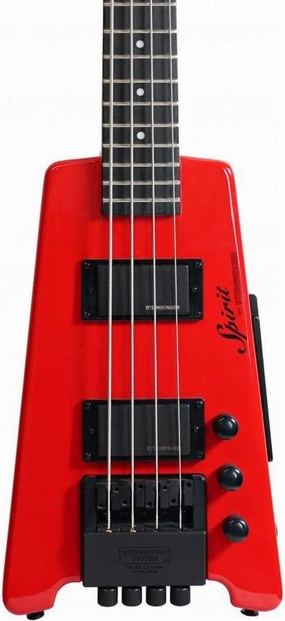 Steinberger Spirit XT2 Standard Bass, Hot Rod Red with Bag