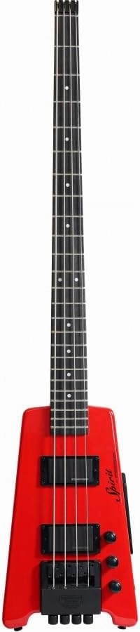Steinberger Spirit XT2 Standard Bass, Hot Rod Red with Bag